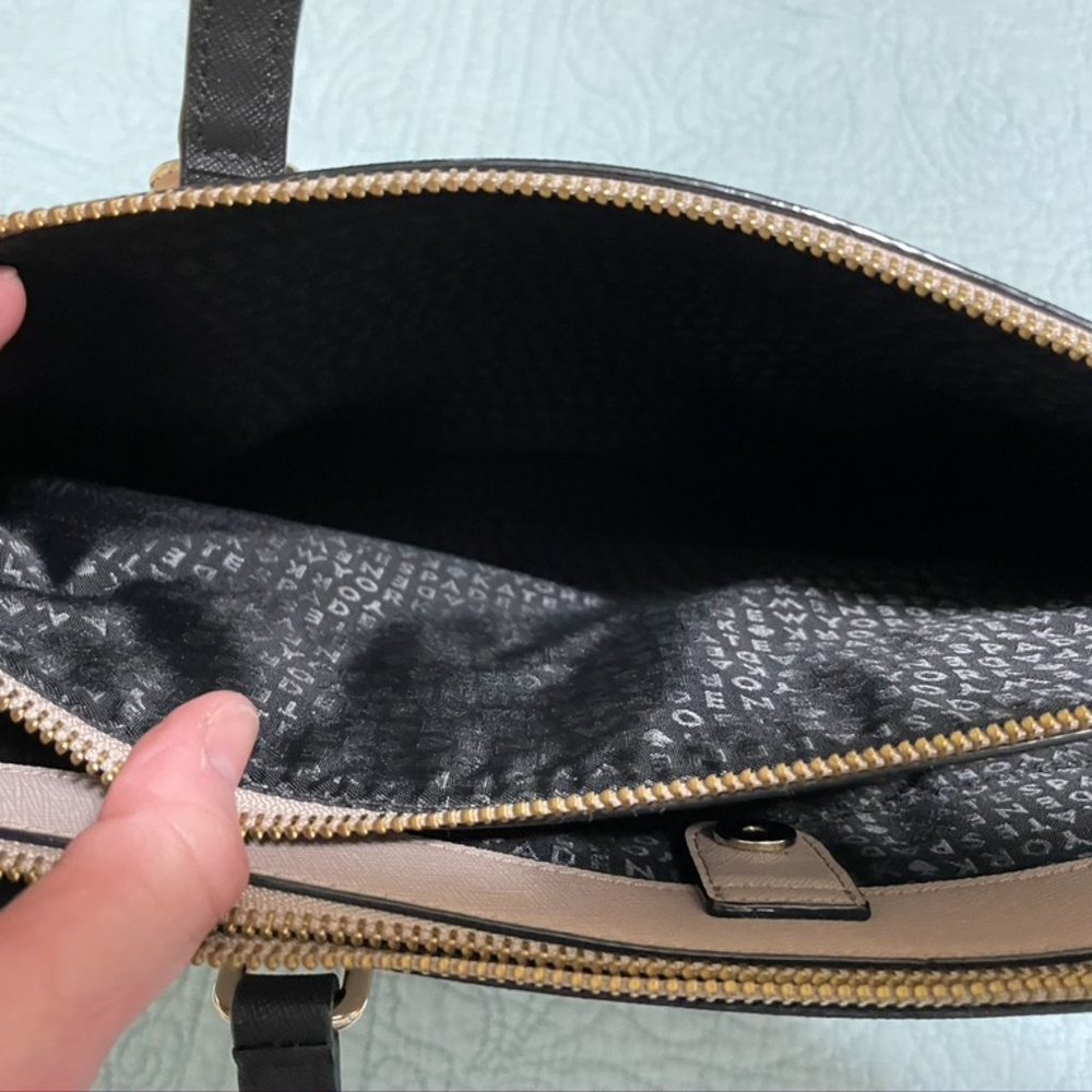 EUC Kate Spade Tan & Black Purse - Picture 6 of 8